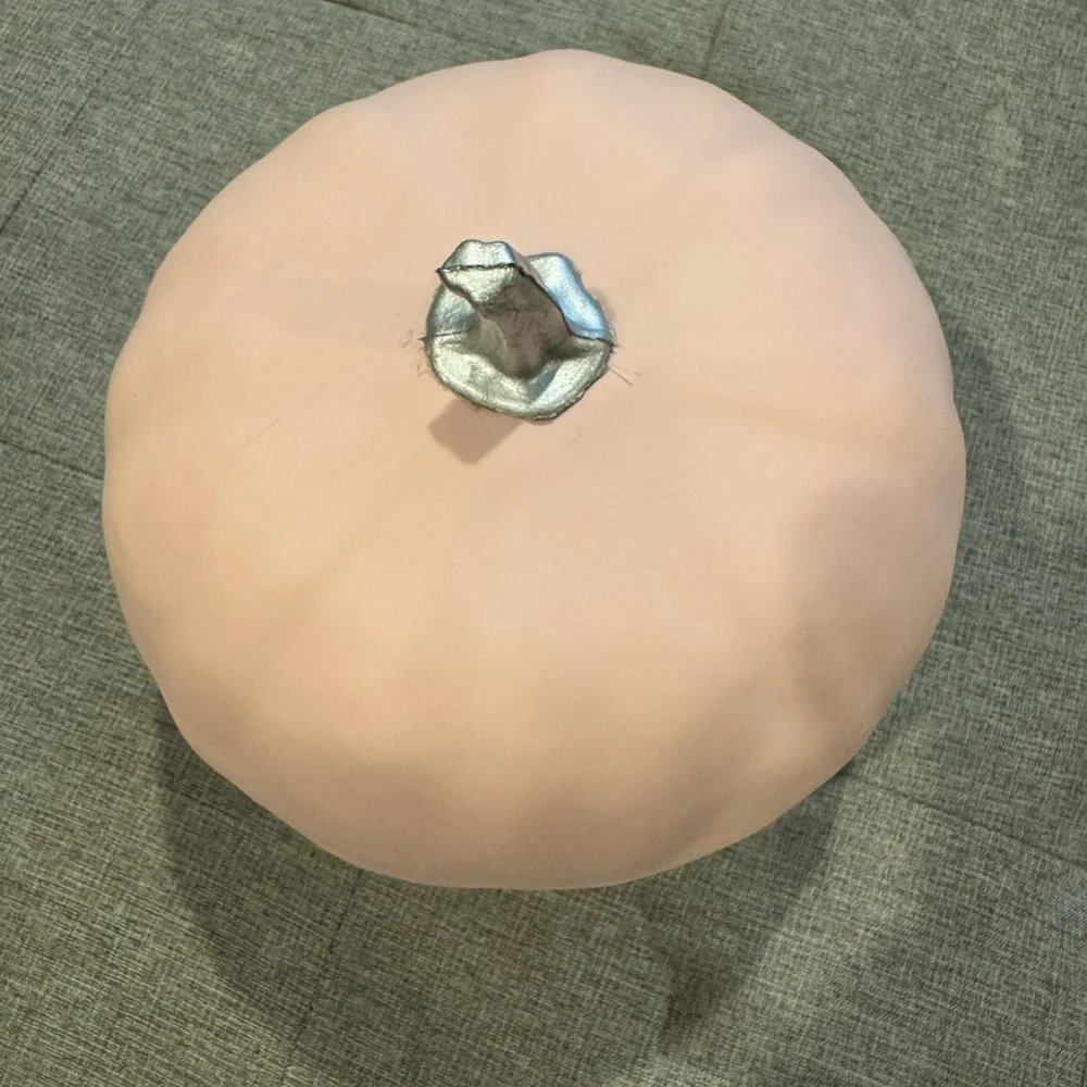 Target Pink Pumpkin Decor with Boo Script